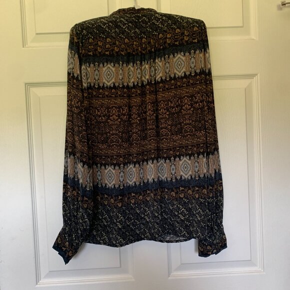 Vanessa Bruno Abstract Paisley Printed Shirt - Picture 3 of 6